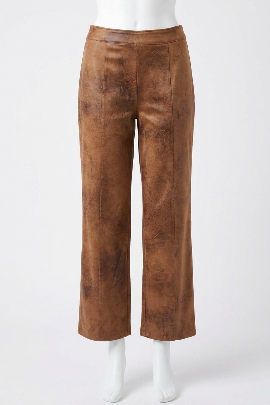 NEW VENTI6 rossana stonewash suede pants in bronze